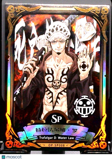 2022 One Piece 25th Anniversary Trafalgar D. Water Law Holofoil