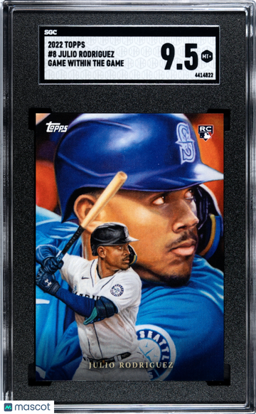2022 Topps Game Within The Game Julio Rodriguez #8 SGC 9.5