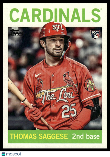 2025 Topps Archives Thomas Saggese #61 RC