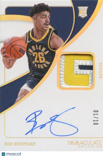2023 Ben Sheppard Rookie Panini Authentic