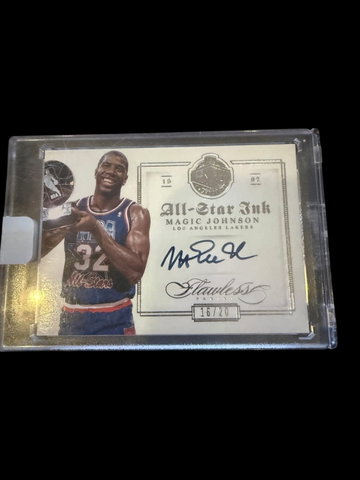 2012 Flawless | Magic Johnson | All Star Ink | 16/20 | Sealed