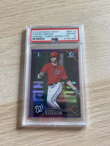Carter Kieboom /250 Purple 