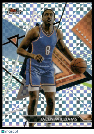 2023-24 Finest Jalen Williams #147 Checkerboard Refractors