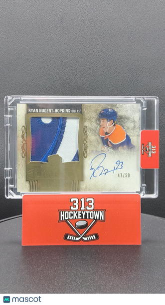 2022-23 Upper Deck The Cup Limited Logos Ryan Nugent-Hopkins #LL-RN /50 Patch