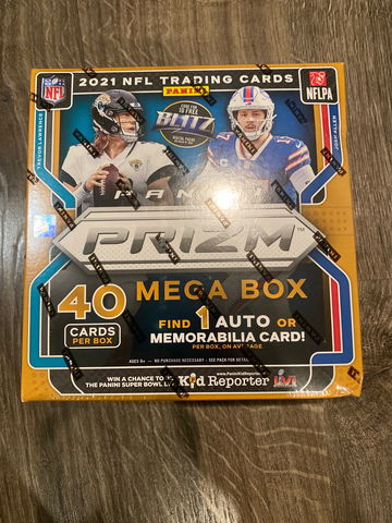 2021 Prizm Football Fanatics Mega box