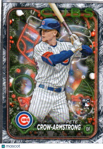 2024 Topps Holiday Pete Crow-Armstrong #H136 Holiday Tree