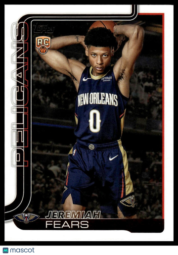 2025-26 Topps Jeremiah Fears #207 RC
