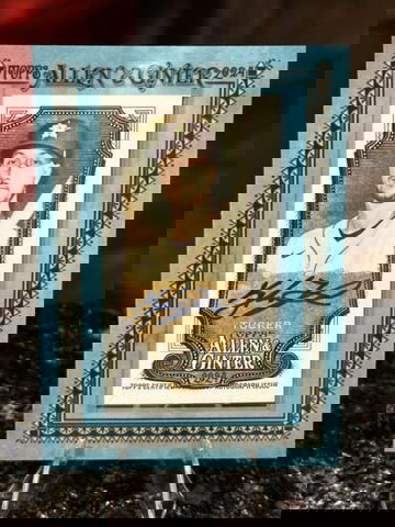 2024 Topps Allen & Ginter KYLE TUCKER #/50 AQUA FRAMED MINI AUTO #MA-KT