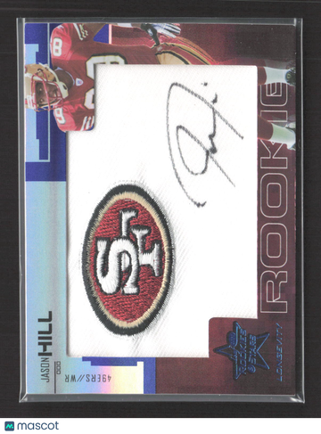 2007 Donruss Playoff Rookies & Stars Longevity Jason Hill #224 Patch