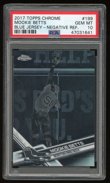 2017 Topps Chrome Mookie Betts