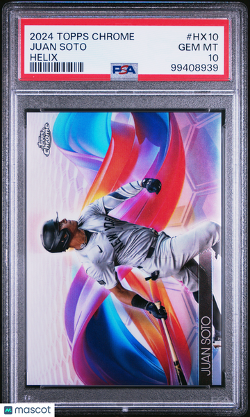 2024 Topps Chrome Helix Juan Soto #HX10 PSA 10