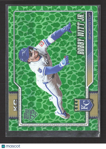 2026 Topps Series One Bobby Witt Jr. #205 Green Leaves