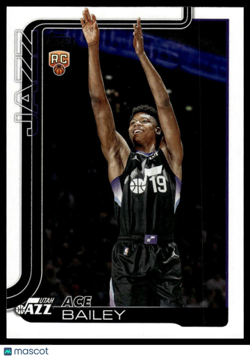 2025-26 Topps Ace Bailey #205 RC