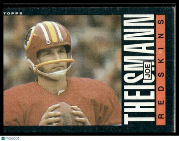 1985 Topps Joe Theismann #190