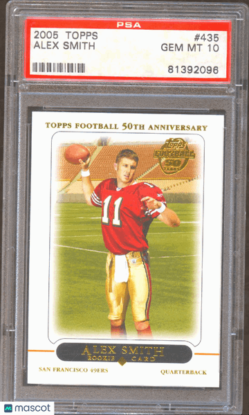 2005 Topps Alex Smith #435 PSA 10