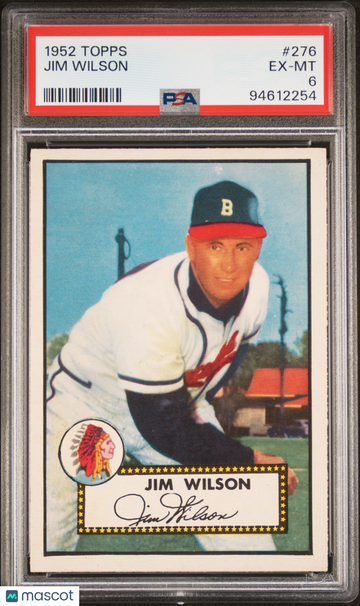 1952 Topps Jim Wilson #276 PSA 6