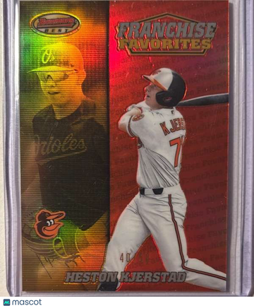 2020 Bowman's Best - 2000 Franchise Favorites Gold Refractor Heston Kjerstad #FFA-HK