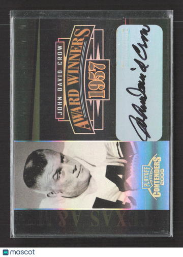 2006 Playoff Contenders Award Winners John David Crow #AW-25 /200