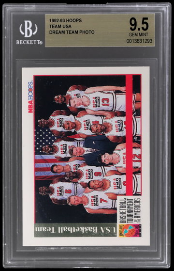 1992 Hoops Usa Basketball Team BGS 9.5