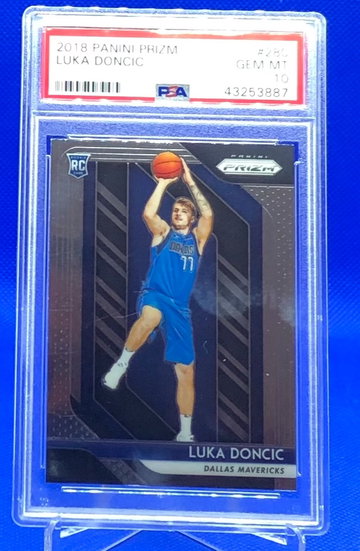 Luka Doncic Rookie RC Prizm PSA 10