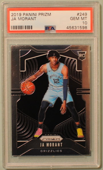 2019 Panini Prizm Ja Morant PSA 10