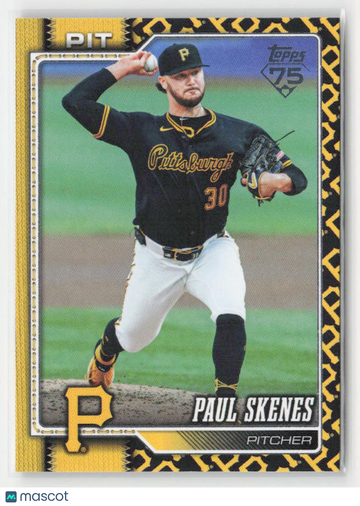 2026 Topps Paul Skenes #100 Team Color Border TEAMBORDER SSP