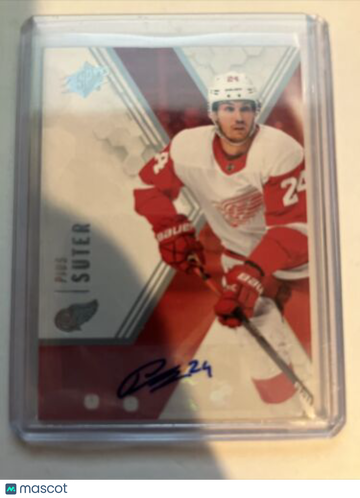 2021-22 SPx - [Base] - Autographs Pius Suter #23