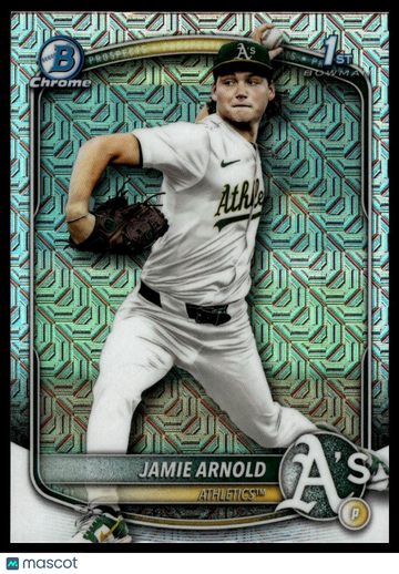 2025 Bowman Draft Jamie Arnold #BDC-30 Chrome Mojo Refractor