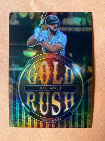 Jose Abreu Gold Rush Case Hit - 2022 Panini Chronicles Baseball - White Sox