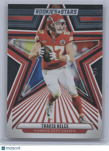 2024 Panini Rookies & Stars Travis Kelce #48 Black Blue /5