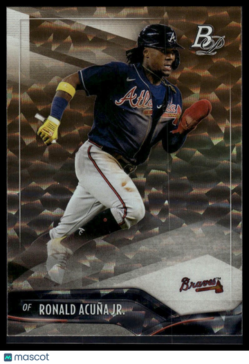 2021 Bowman Platinum Ronald Acuña Jr. #9 Ice Foil