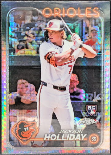 2024 Topps Chrome Prism Refractors #88 Jackson Holliday Baltimore Orioles