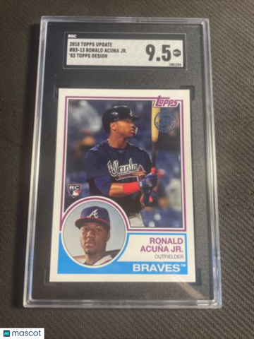 2018 Topps Ronald Acuna Jr. 9.5