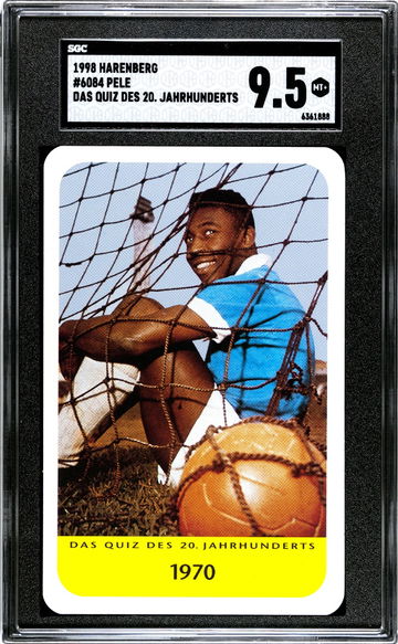 1998 Harenberg Jahrhunderts Pelé HOF Brazil SGC 9.5 POP 1