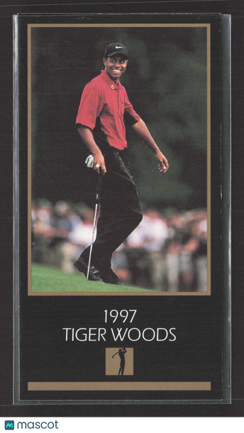 1997 Grand Slam Ventures Champions of Golf The Masters Collection Tiger Woods #1