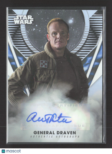 2016 Topps Star Wars Rogue One Alistair Petrie Authentic Autograph #A-AP