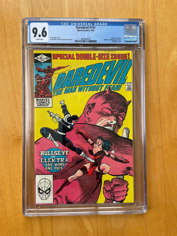 Daredevil #181 CGC 9.6 White Pages