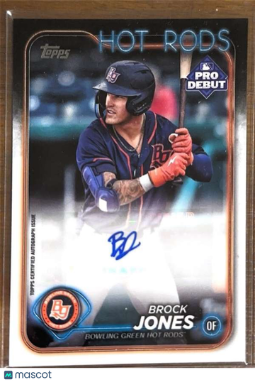2024 Topps Pro Debut - Autographs Brock Jones #PD-28