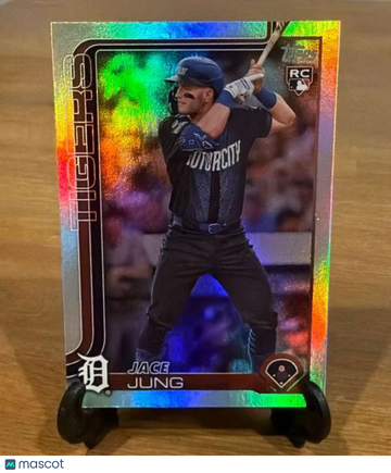 2025 Topps - Rainbow Foil Jace Jung #80