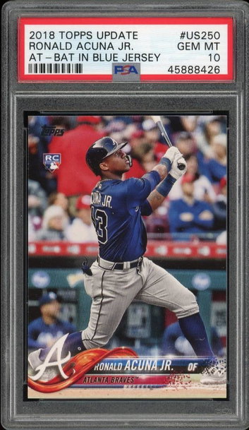 2018 Topps Update Ronald Acuna Jr. PSA 10
