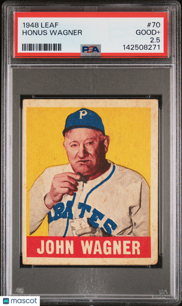 1948 Leaf Honus Wagner #70 PSA 2.5