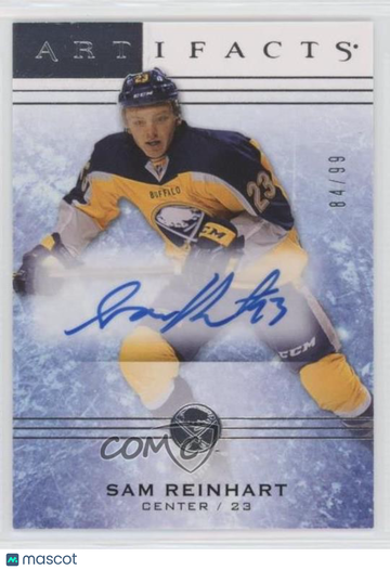 2014-15 Upper Deck Artifacts - Rookie Redemption Autographs Sam Reinhart #III [None] 84/99 Rookie