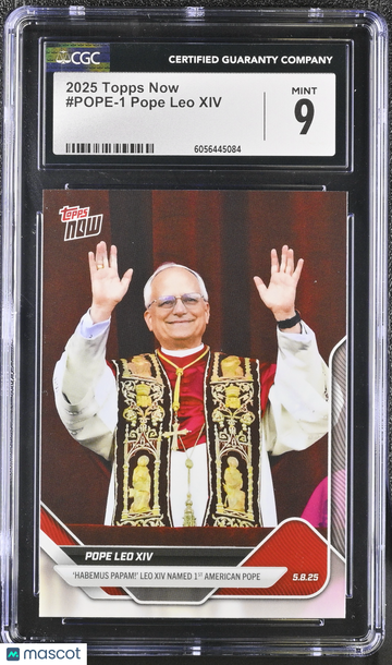 2025 Topps Now #POPE-1 CGC 9