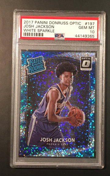 2017-18 Josh Jackson Donruss Optic White Sparlle