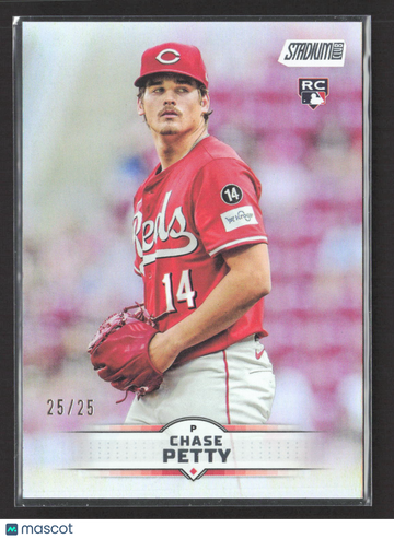2025 Topps Stadium Club Chase Petty #59 /25 RC