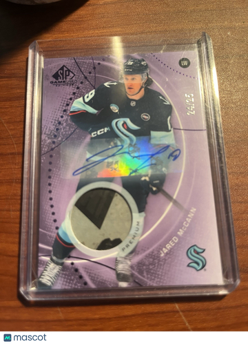 2025-26 Upper Deck SP Game Used Jared McCann #D Premium Upper Deck