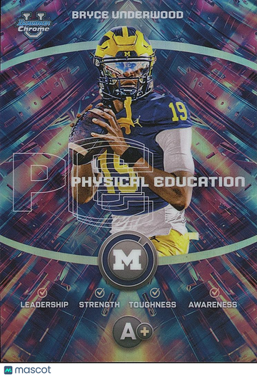 2025 Bowman Chrome Bryce Underwood Chrome Rookie Bowman