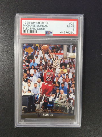  1995 Upper Deck #23 Michael Jordan Electric Count PSA 9