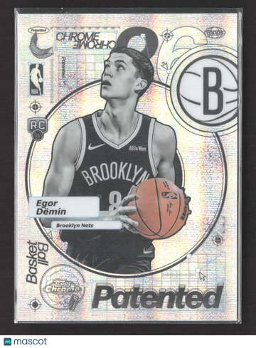 2025 Topps Chrome Patented Egor Demin #PD-23 RC