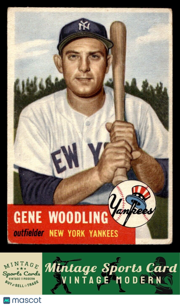 1953 Topps Gene Woodling #264